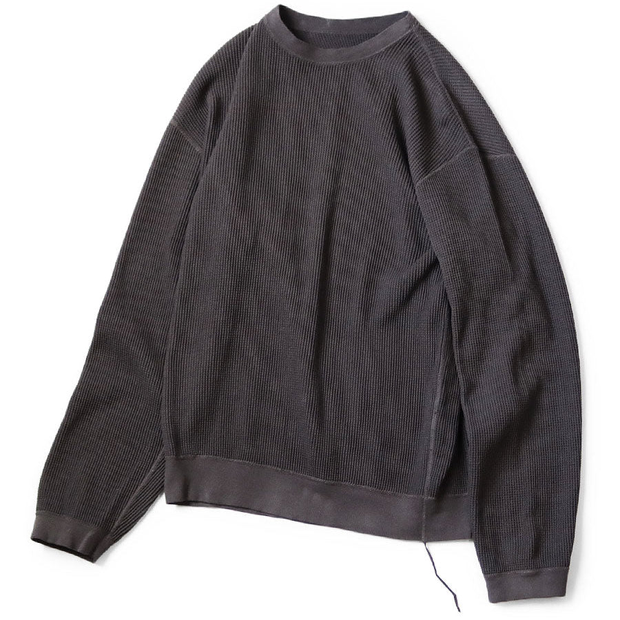 Kapital Eco Waffle Big Crew Sweatshirt