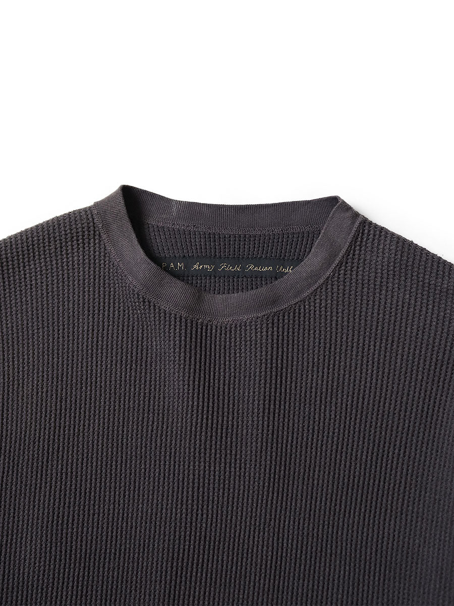 Kapital Eco Waffle Big Crew Sweatshirt