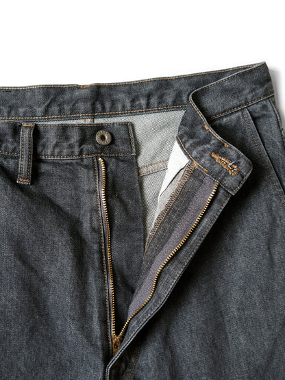 Kapital 14oz Black Denim Port Baggy Pants
