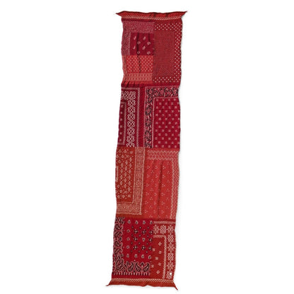Kapital Felted Wool Bandana Patchwork Happy Scarf