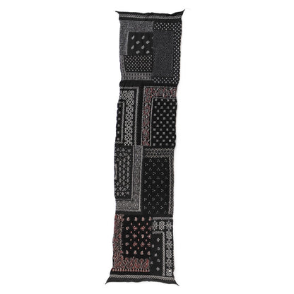 Kapital Felted Wool Bandana Patchwork Happy Scarf