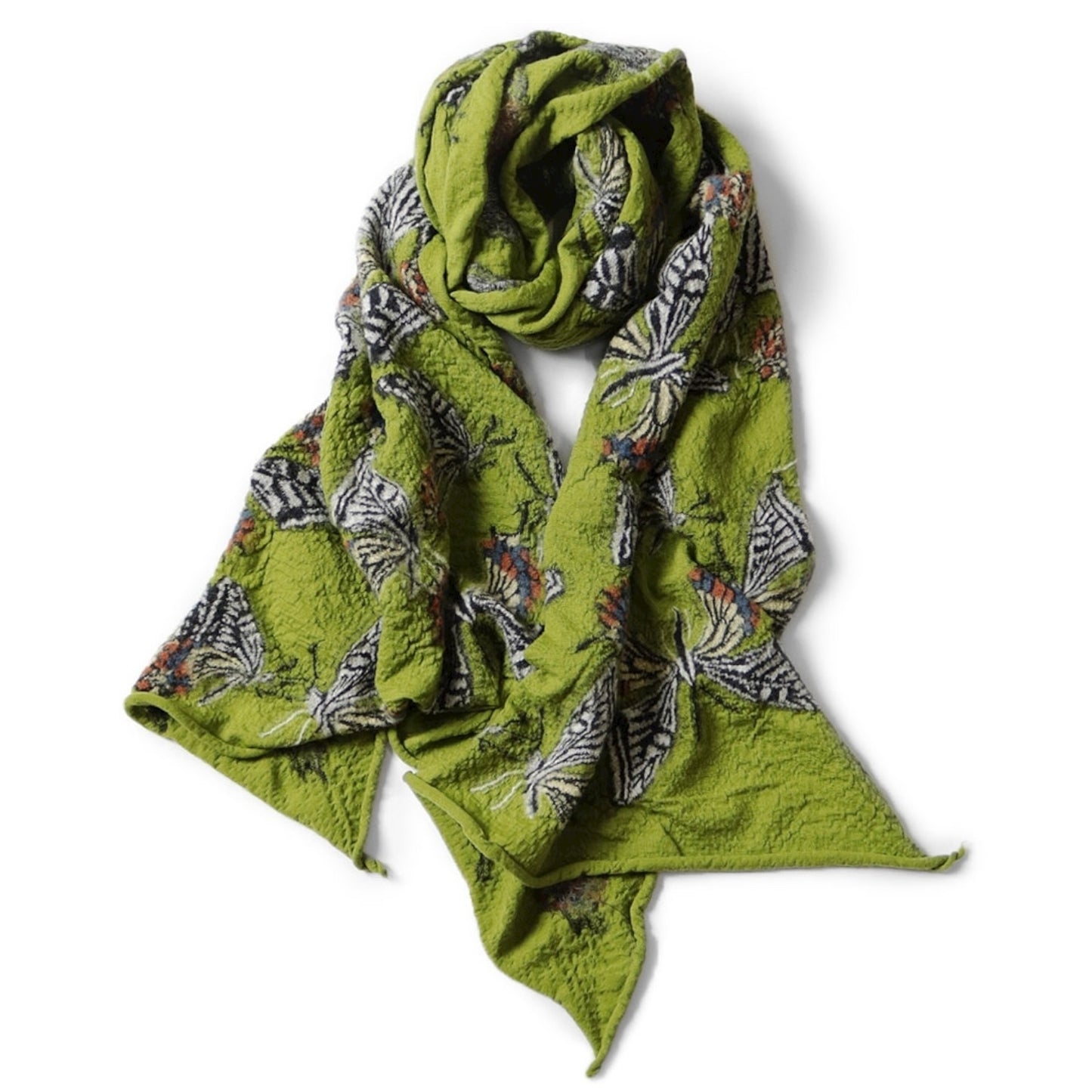 Kapital Felted Wool Butterfly Scarf