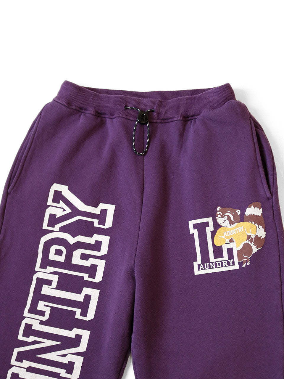 Kapital Fleece Flared Sweatpants (Kountry Print)