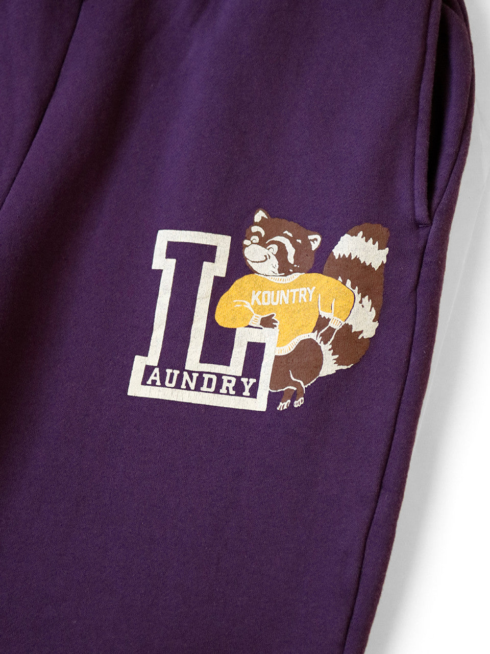 Kapital Fleece Flared Sweatpants (Kountry Print)