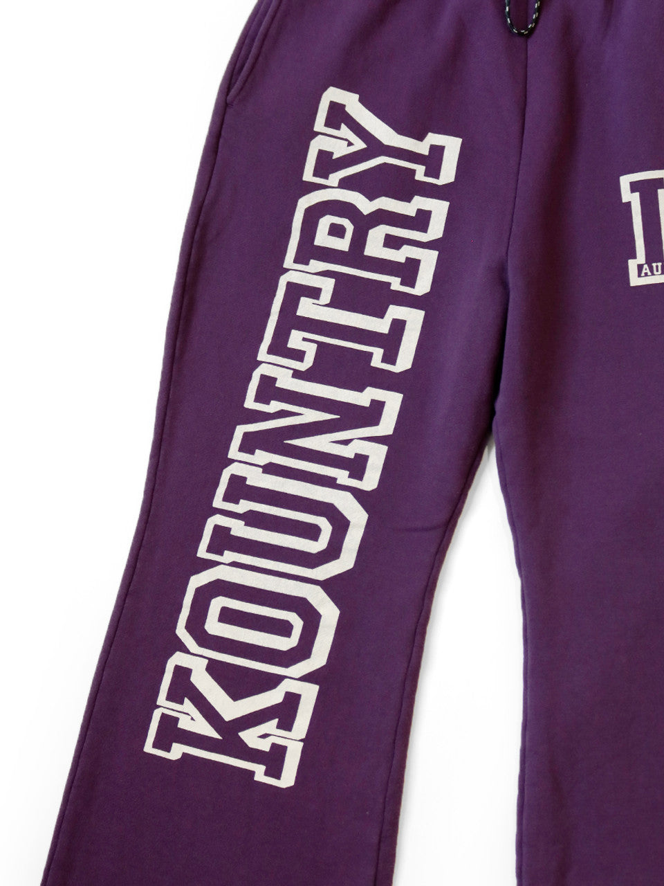 Kapital Fleece Flared Sweatpants (Kountry Print)