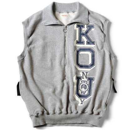 Kapital Fleece Half Zip Vest (KO_U Print)