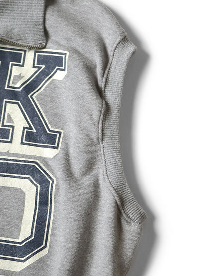 Kapital Fleece Half Zip Vest (KO_U Print)
