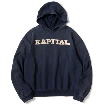 Kapital Fleece Hooded Sweatshirt (Speakeasy Kapital Print)