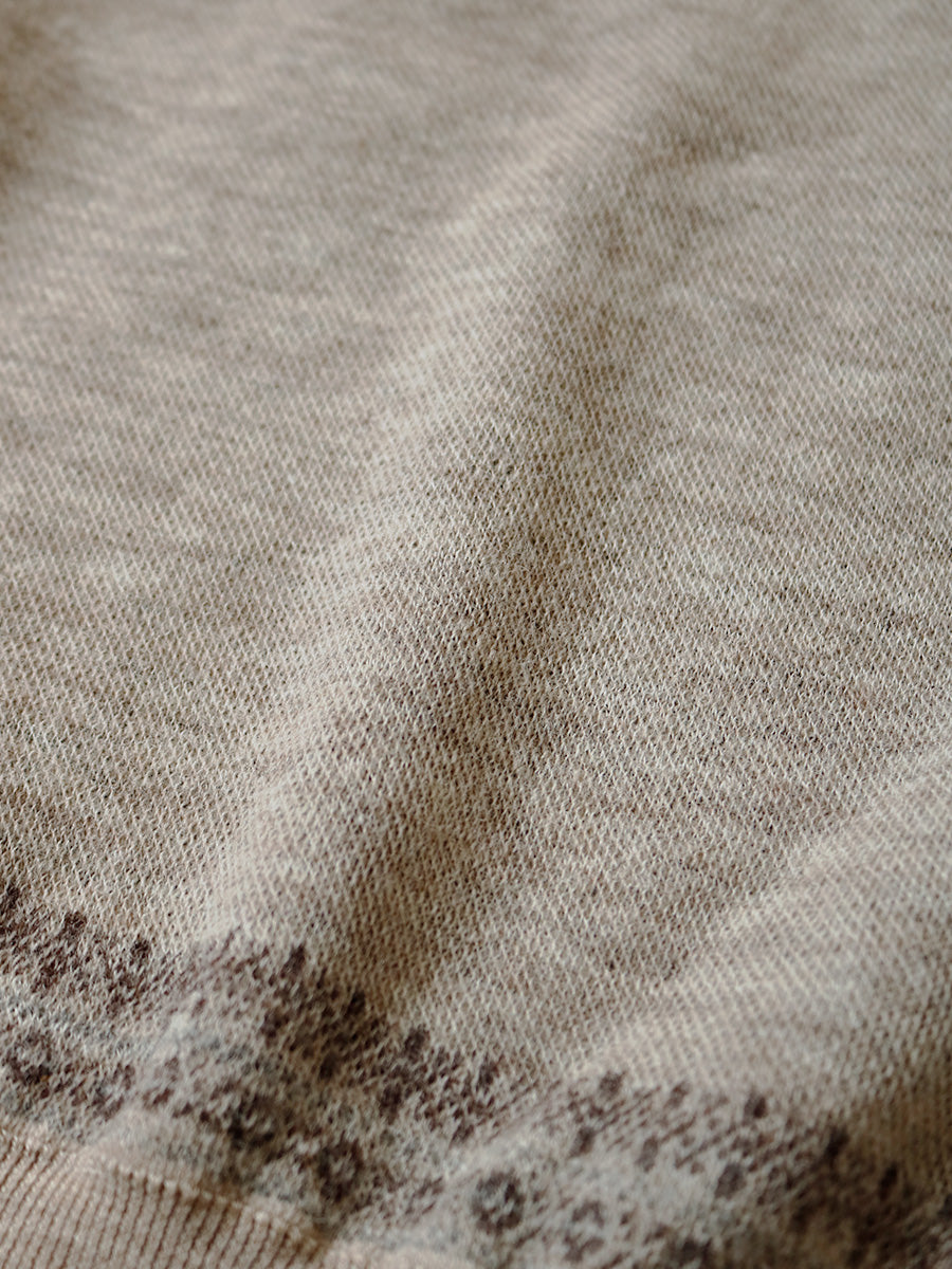 Kapital 12G Wool Bandana Crew Sweater