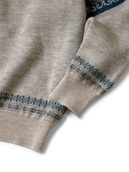 Kapital 12G Wool Bandana Crew Sweater