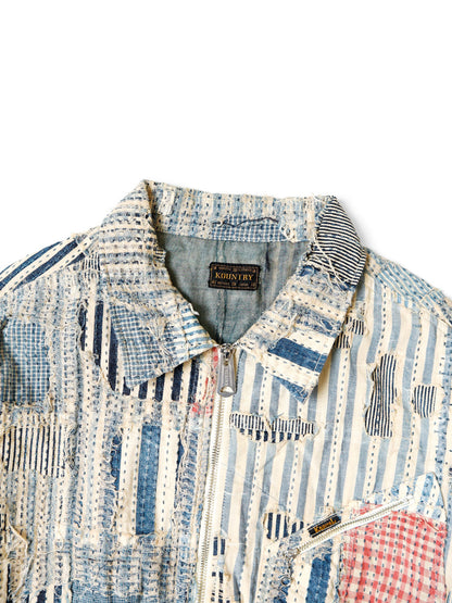 Kapital Liberty Stripe Boro Drizzler Jacket