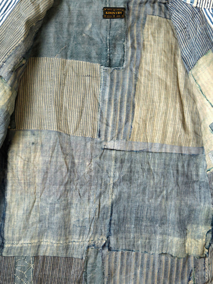 Kapital Liberty Stripe Boro Drizzler Jacket