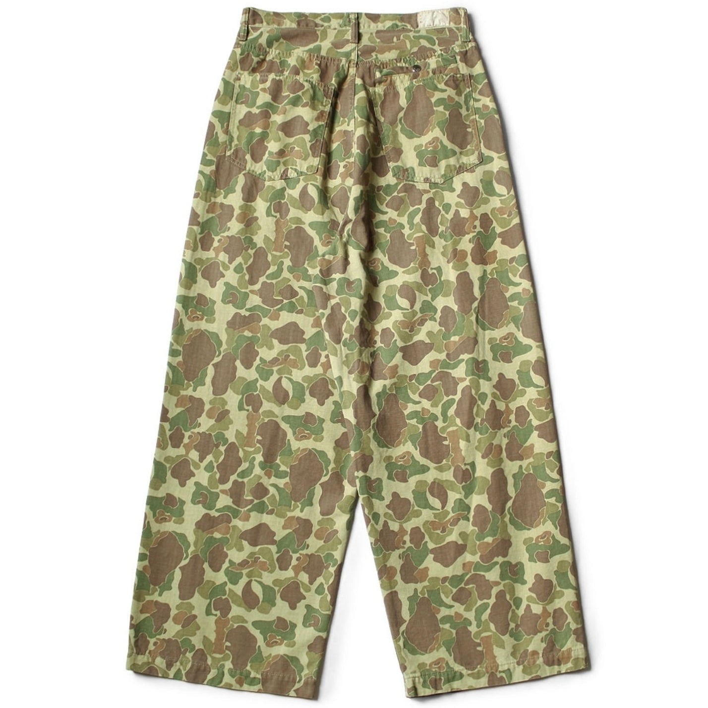 Kapital Hunter Camouflage Herringbone Port Baggy Pants