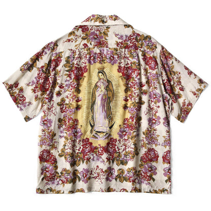 Kapital Silk Rayon Champetre Peckish Maria Button Shirt