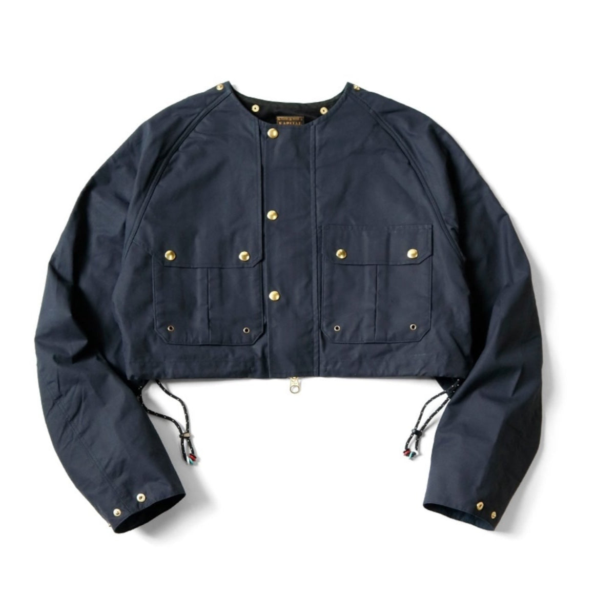 Kapital Cotton Weather Oil-Coated Rabbit Gale Parka