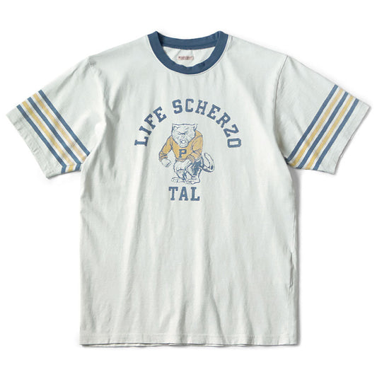Kapital Tenjiku Ringer T-Shirt (College Catpital Print)