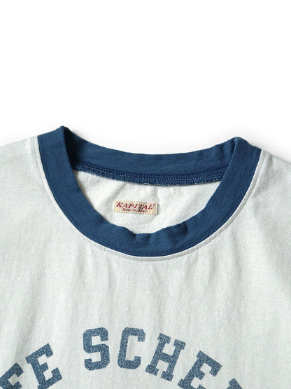 Kapital Tenjiku Ringer T-Shirt (College Catpital Print)
