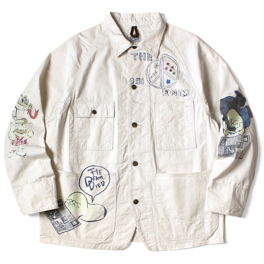 Kapital Mura Twill Cactus Beer Jacket (Memorial Paint Model)