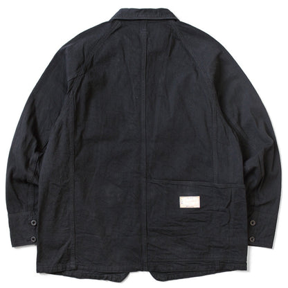 Kapital 10oz Black x Black Denim Cactus Coverall