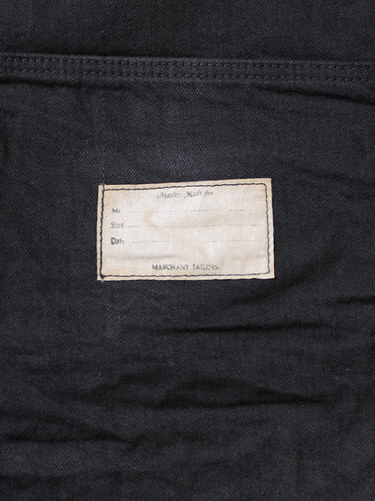 Kapital 10oz Black x Black Denim Cactus Coverall