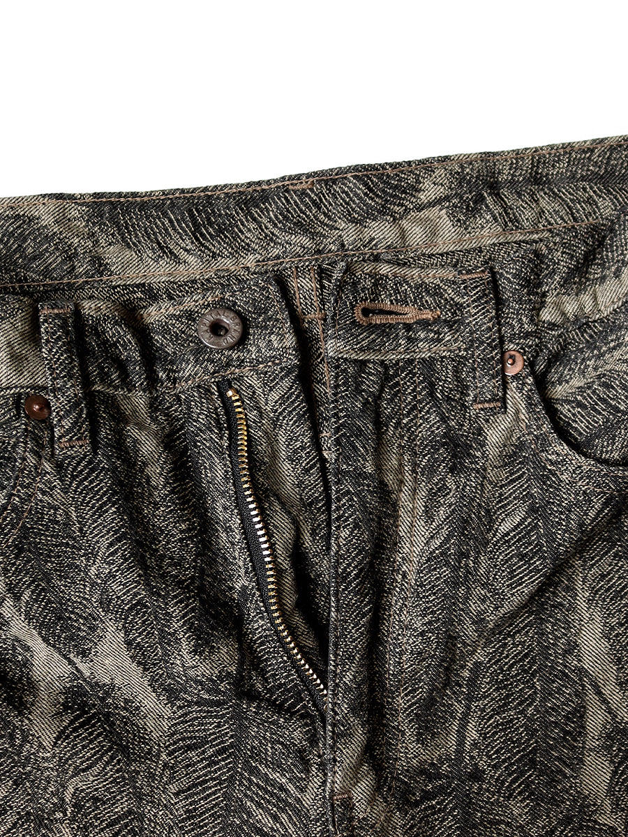 Kapital 12oz Magpie Feather Denim 5P Okabellbo
