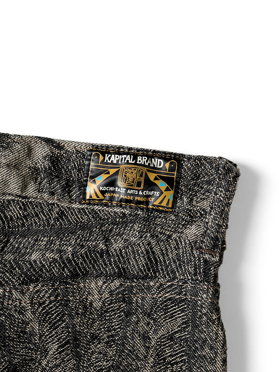 Kapital 12oz Magpie Feather Denim 5P Okabellbo