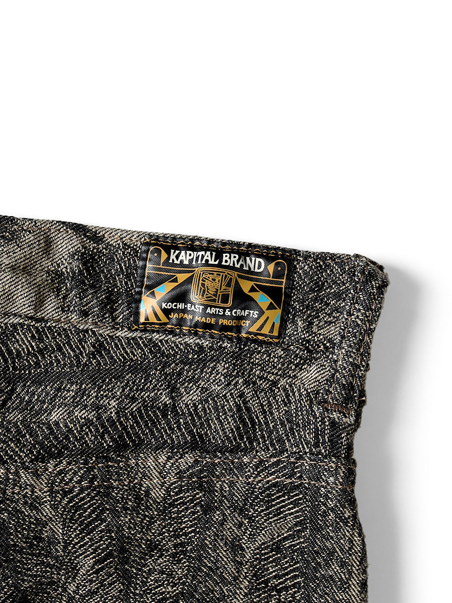 Kapital 12oz Magpie Feather Denim 5P Okabellbo