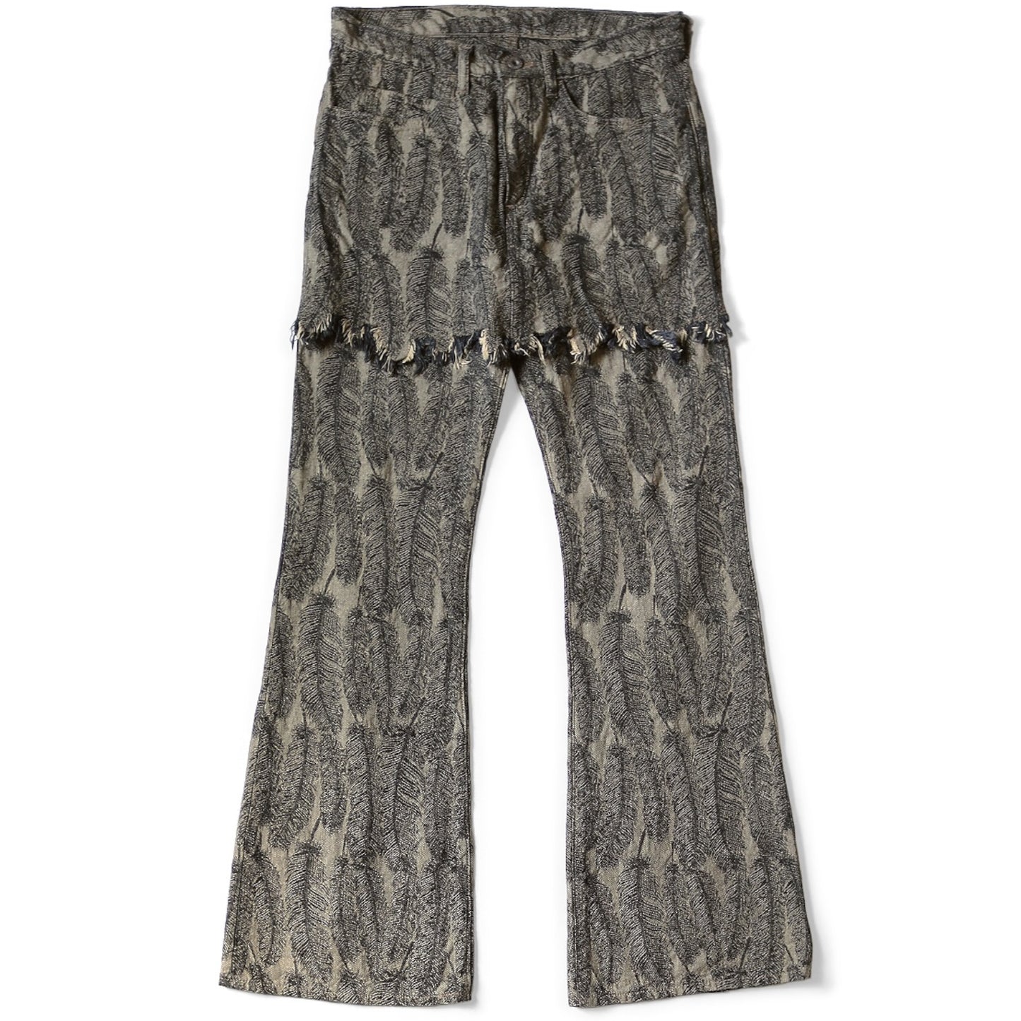 Kapital 12oz Magpie Feather Denim 5P Apron-Okabellbo