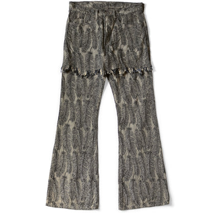 Kapital 12oz Magpie Feather Denim 5P Apron-Okabellbo