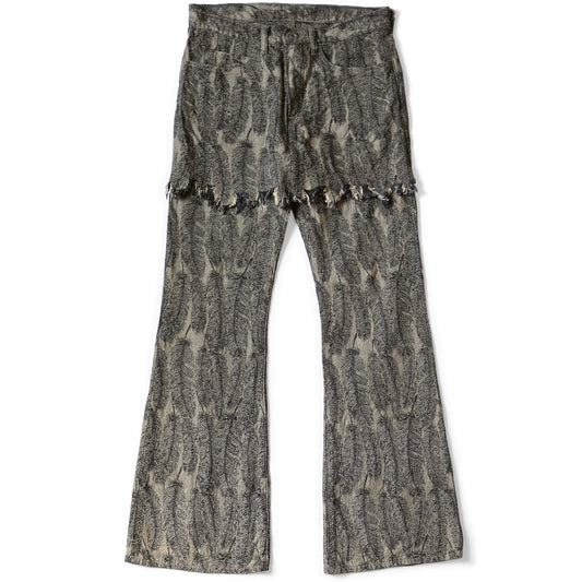 Kapital 12oz Magpie Feather Denim 5P Apron-Okabellbo