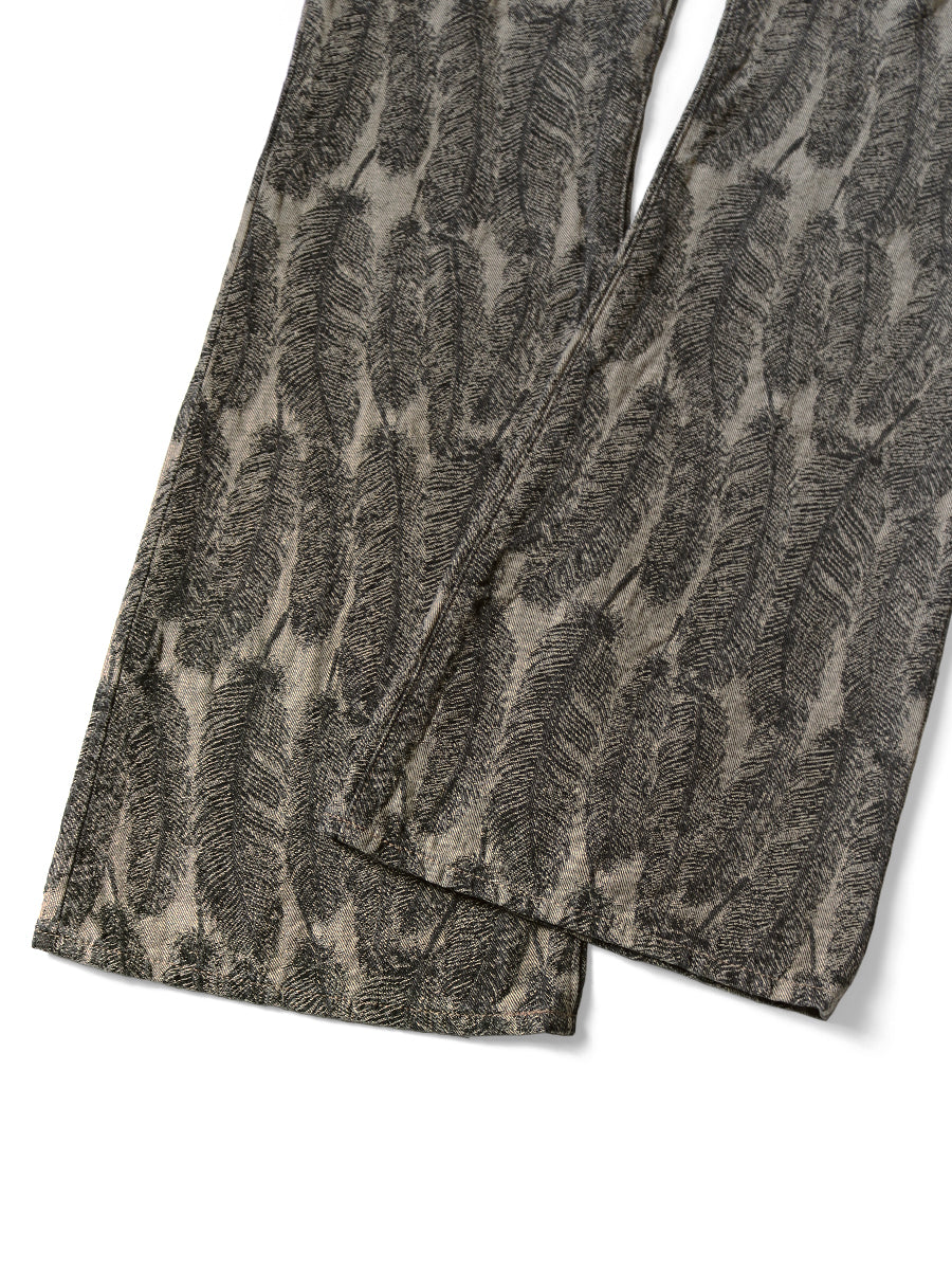 Kapital 12oz Magpie Feather Denim 5P Apron-Okabellbo