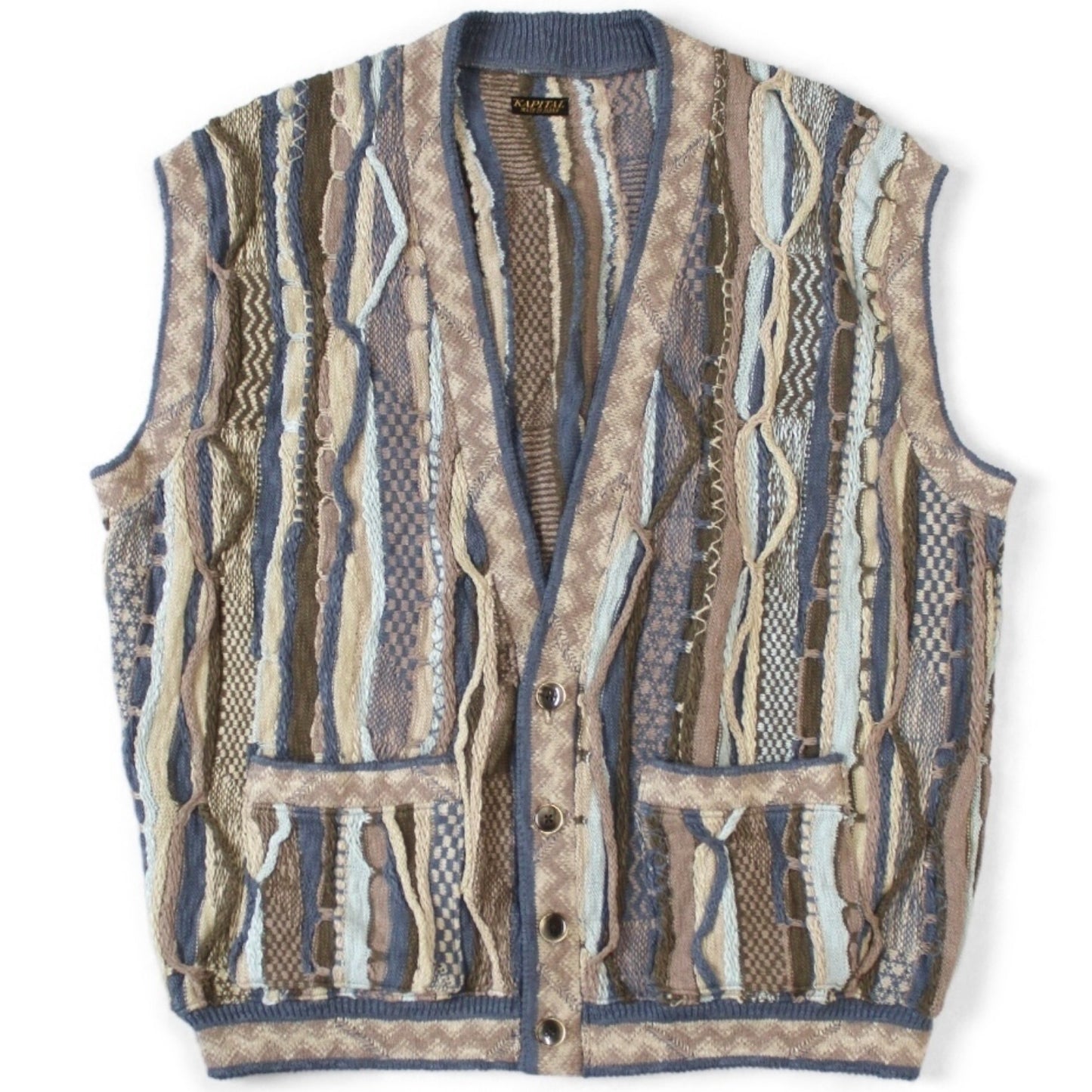 Kapital 7G Knit Gaudy Dad's Vest