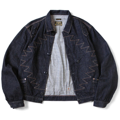 Kapital 12oz Denim Santo Domingo Thunderbird Jacket