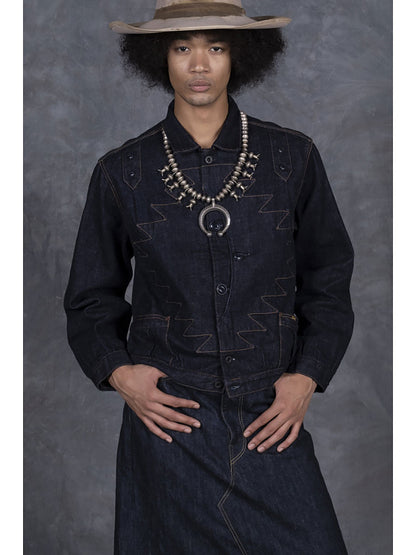 Kapital 12oz Denim Santo Domingo Thunderbird Jacket