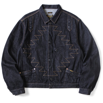 Kapital 12oz Denim Santo Domingo Thunderbird Jacket