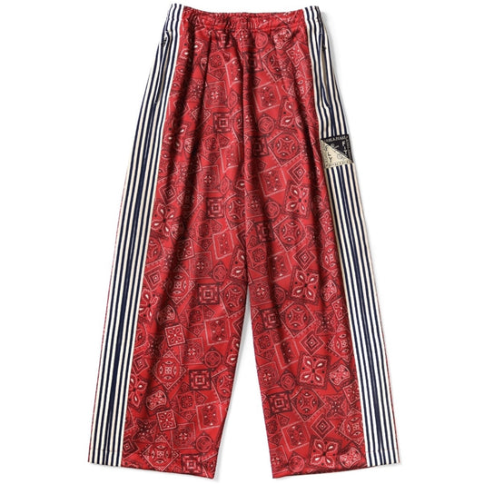 Kapital Smooth Jersey Baggy Track Pants Cookie Bandana Print
