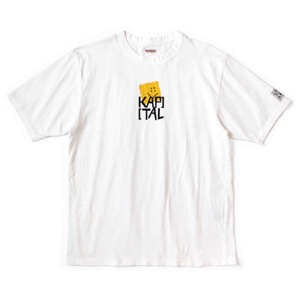Kapital Jersey Crew T-Shirt (Peckish Kapital Print)
