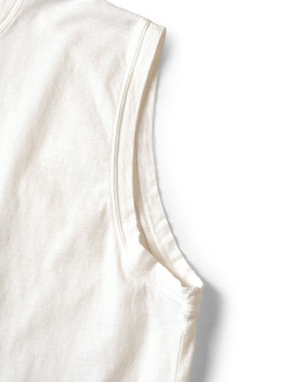Kapital Jersey Sleeveless Big Tee (Piano & Sun Face Print)