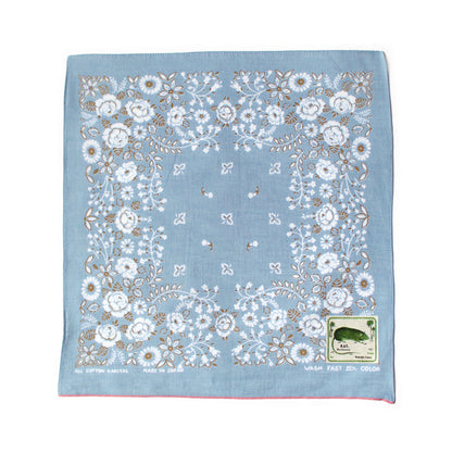 Kapital Fastcolor Selvedge Bandana (Churchill Garden) 15x15