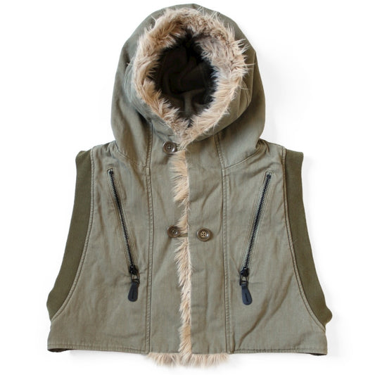 Kapital Herringbone Ring Coat Lining Hoodie