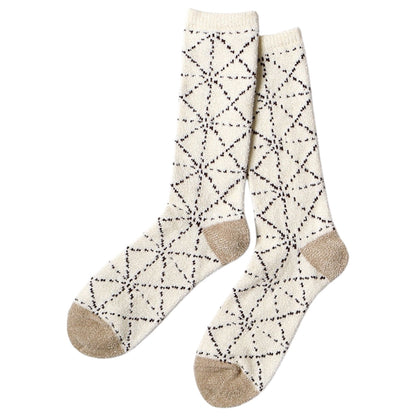 Kapital 84 Strands Of Mohair Yarn Sashiko Socks