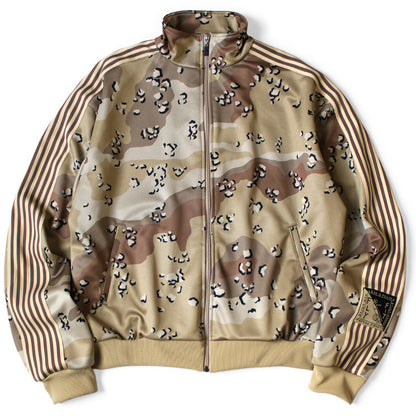 Kapital Smooth Jersey Chocolate Chip Camouflage Track Jacket