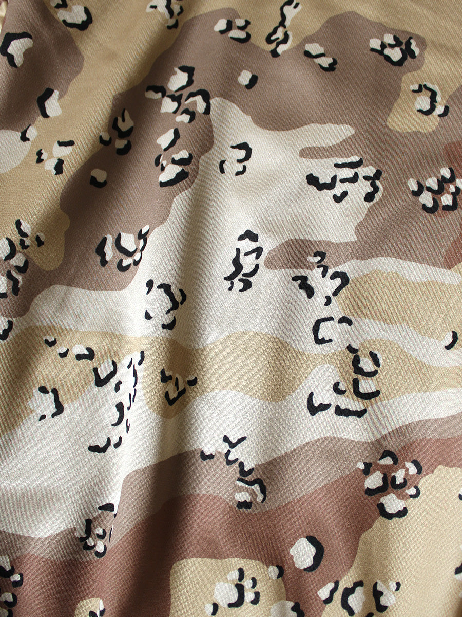 Kapital Smooth Jersey Chocolate Chip Camouflage Track Jacket