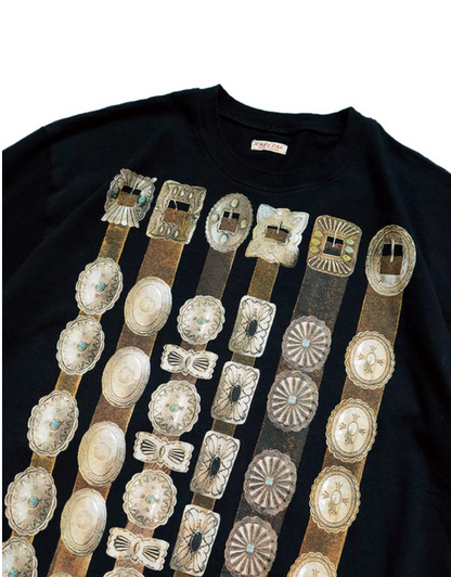 Kapital T-Shirt Crew T (Curtain Concho Print)