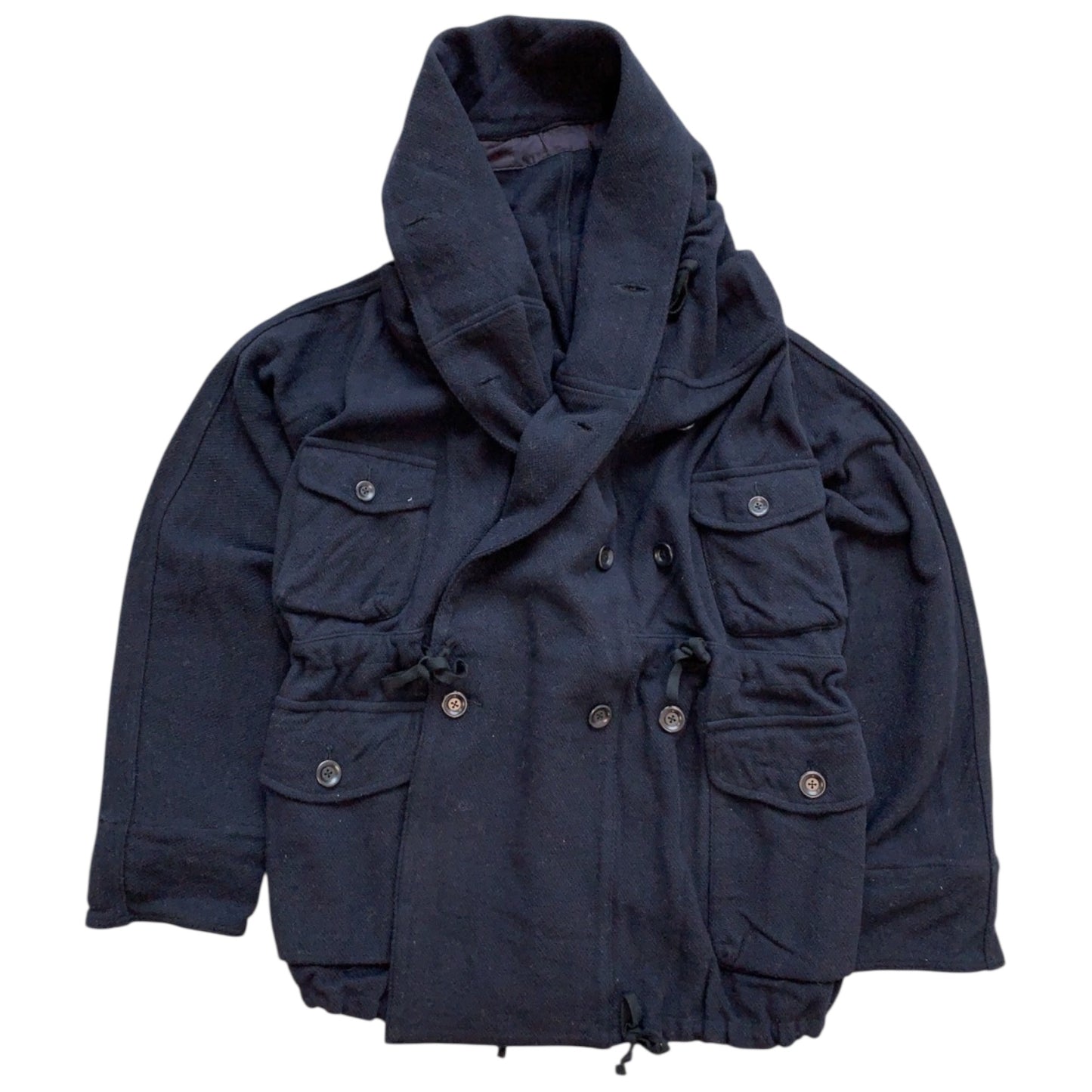 Kapital Vintage Melton Wool Ring Coat