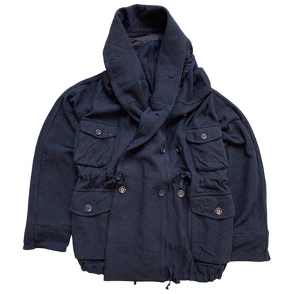 Kapital Vintage Melton Wool Ring Coat