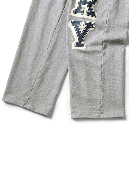 Kapital Wide Leg Fleece Sweatpants (N.TRY Print)
