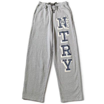 Kapital Wide Leg Fleece Sweatpants (N.TRY Print)