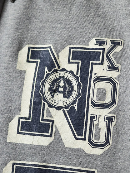 Kapital Wide Leg Fleece Sweatpants (N.TRY Print)