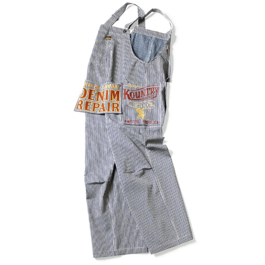 Kapital Liberty Hickory Ad Overalls